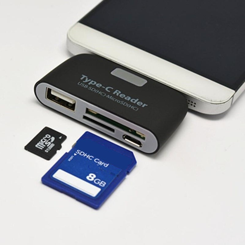 Adaptador de tarjeta de memoria multifunción USB/Tipo C - XLimitConextion™